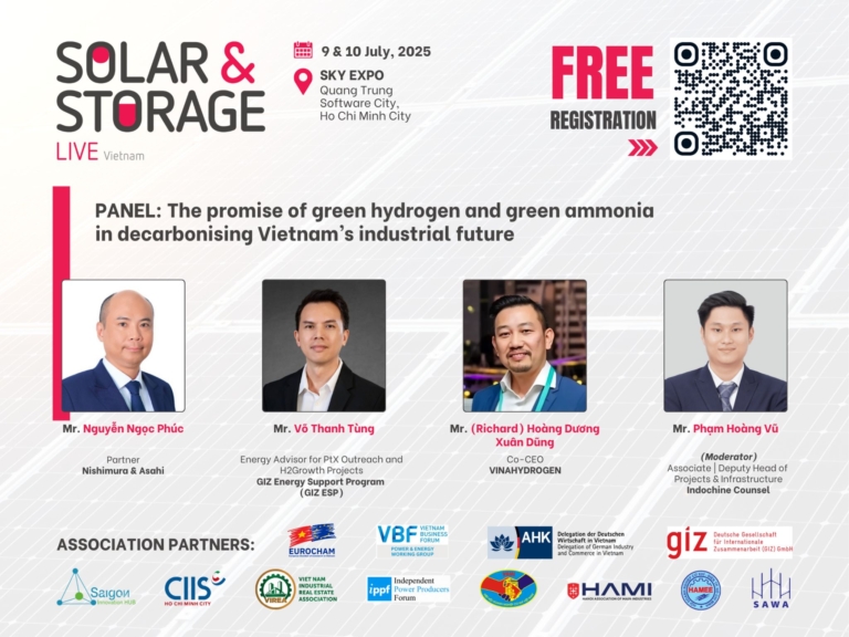 Associate Pham Hoang Vu to Moderate at Solar & Storage Live Vietnam 2025