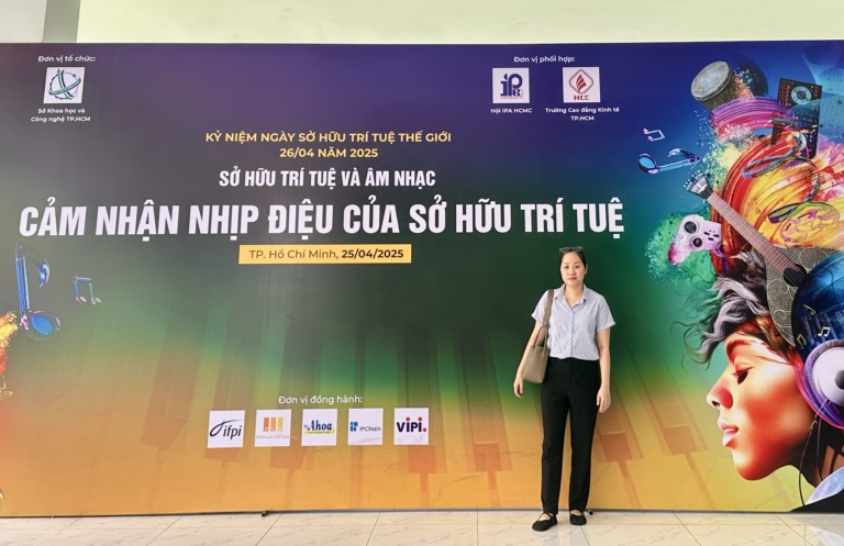 Ms. Vu Hoang Ha Thu Joined IP Day