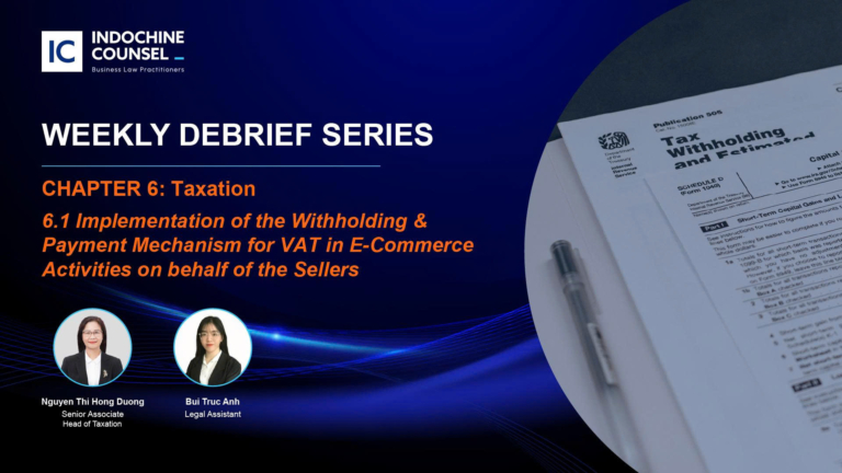 Weekly Debrief Tax VAT