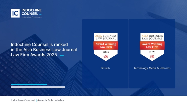 Indochine Counsel Recognized in Asia Business Law Journal Vietnam Law Firm Awards 2025