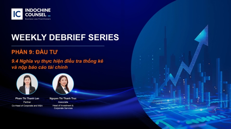 Weekly Debrief | Nghĩa vụ thực hiện điều tra thống kê và nộp báo cáo tài chính